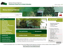 Tablet Screenshot of bip.pupbialapodlaska.pl